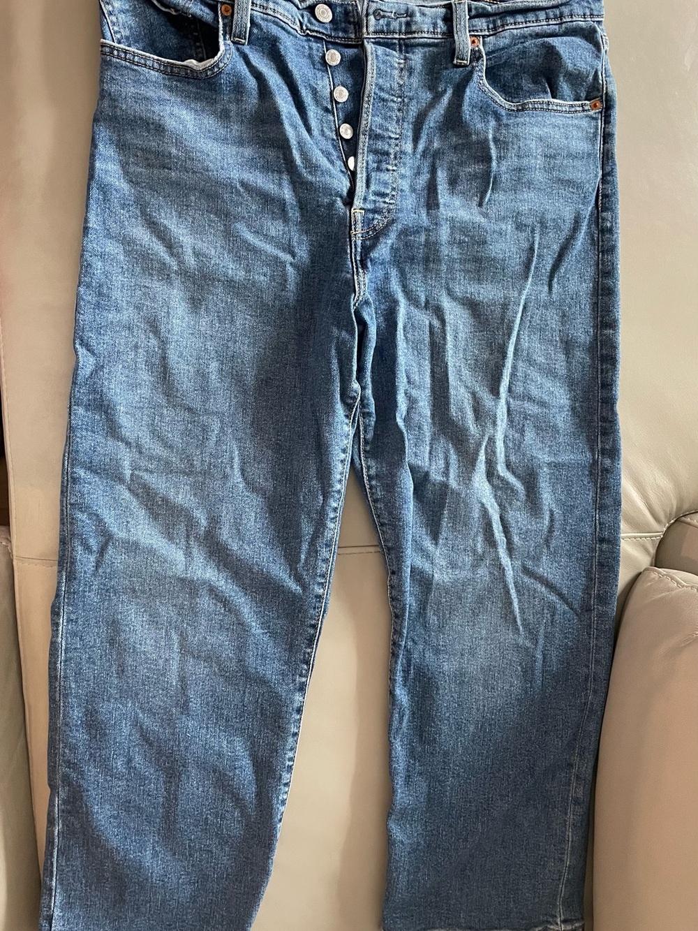 Levi's Ribcage Straight Ankle Jeans